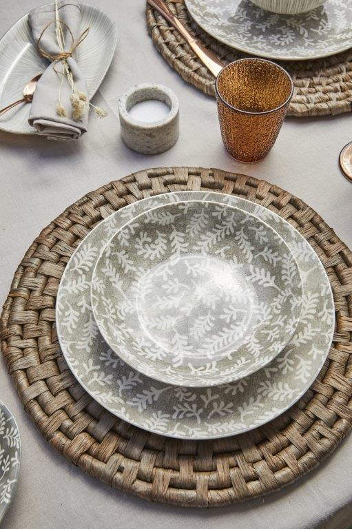 Tognana Tableware Madison Foliage Dinner Set 18pcs